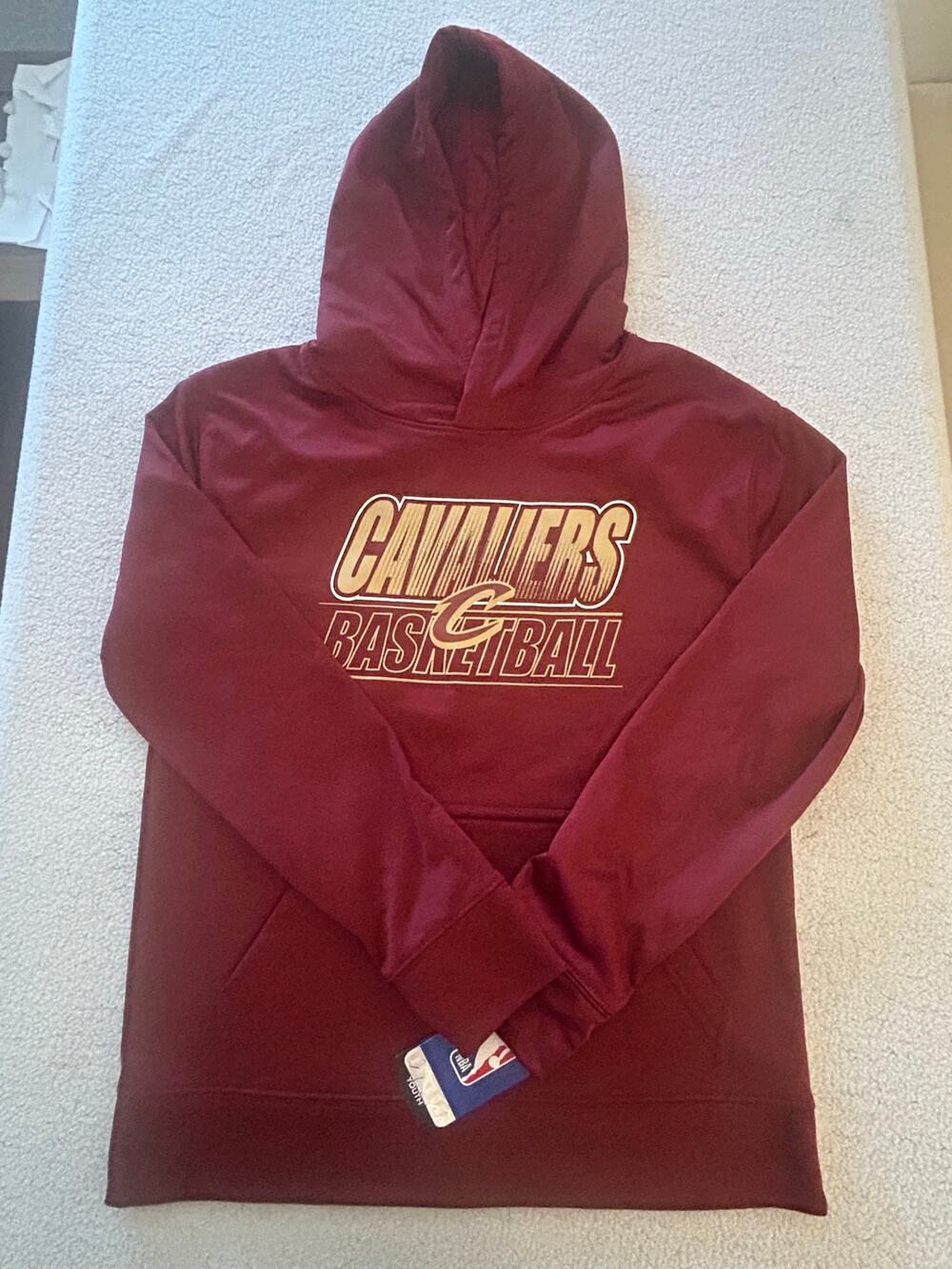 Cleveland Cavaliers NBA Youth Medium Red Hoodie Sweatshirt (NWT)
